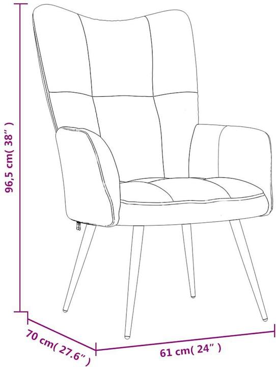 Image du produit VidaXL Chaise de relaxation
