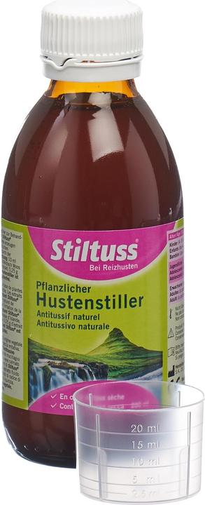 Actual product image Stiltuss Pflanzlicher Hustenstiller Sirup (1 Piece)