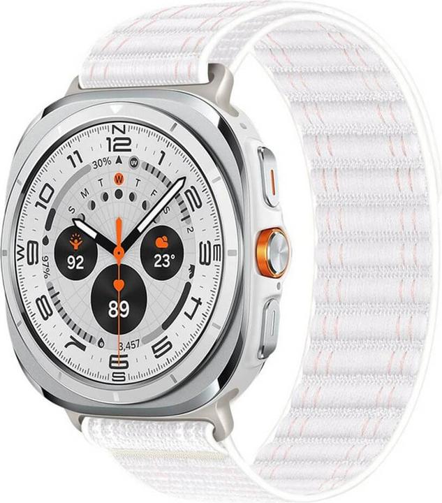 Produktbild Cover-Discount Galaxy Watch Ultra (47mm) - Nylon Ersatz Armband mit Klettverschluss (Nylon)