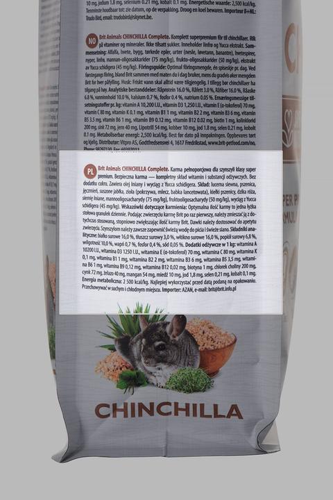 Immagine prodotto Brit Cibo per animali per cincillà 1,5 kg (1.50 kg)