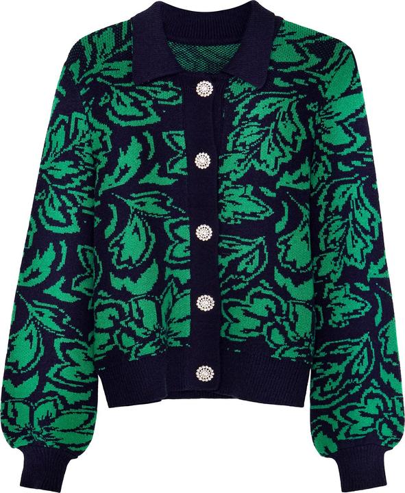 Joe Browns Floral Collared Cardigan (36)