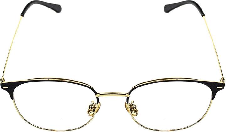 Immagine prodotto JTI Occhiali anti luce blu, Clubmaster - Nero / Oro