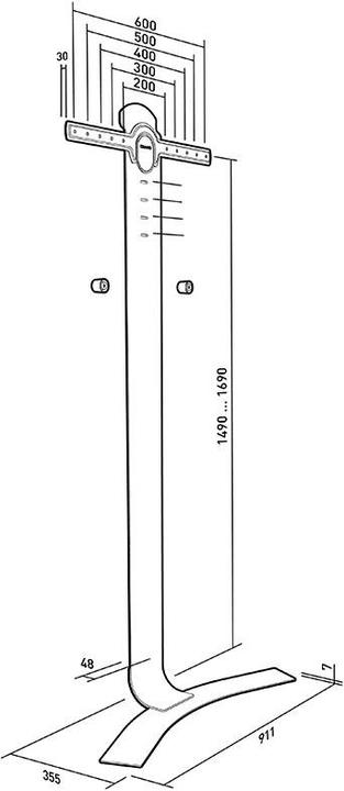 Produktbild Erard Standit Pro (Universal, 90", 50 kg)