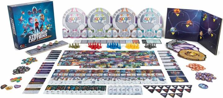 Produktbild Czech games edition Starship-Captains, Brettspiel, für 1-4 Spieler, ab 12 Jahren (DE-Ausgabe) (Deutsch)