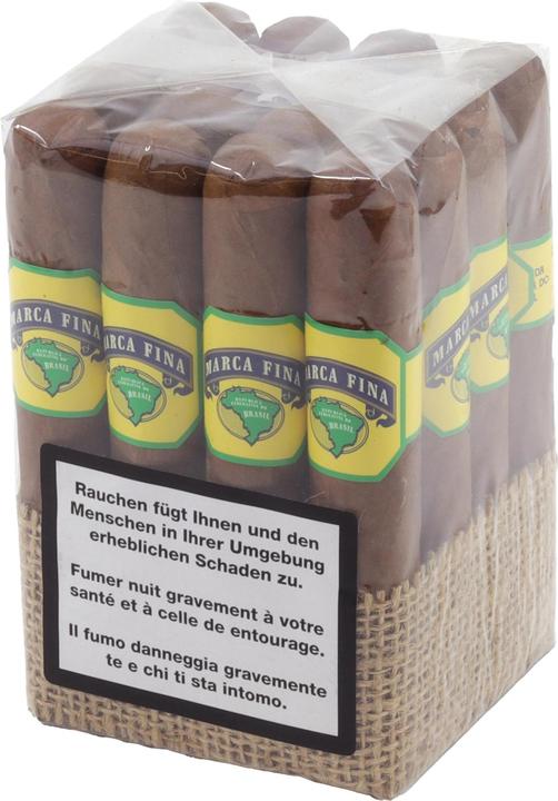 Actual product image Marca Fina Brasil Robusto (Robusto)