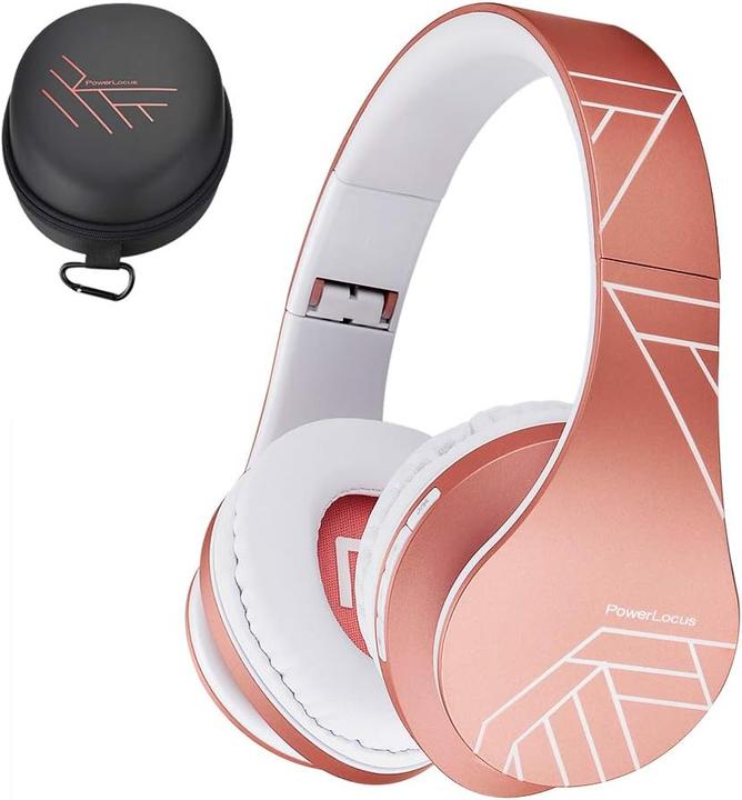Produktbild PowerLocus Wireless Headphones P2 (rose gold) (20 h, Kabellos)