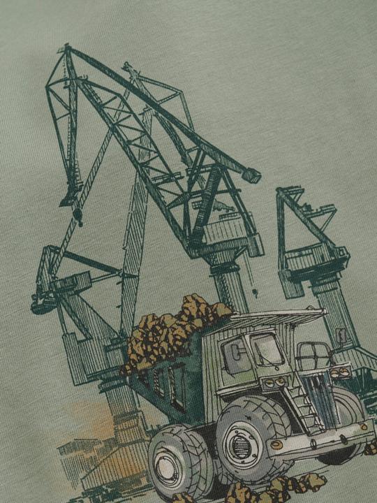 Produktbild Minymo Shirt langarm Baustelle (116)