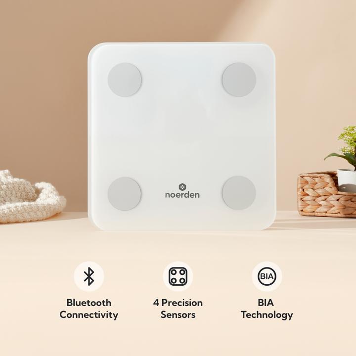 Actual product image Noerden Minimi+ smarte Personenwaage weiss