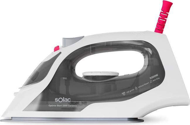 Solac PV2001 Dampfbgeleisen 2200W schwarz (2200 W, 100 g/min)