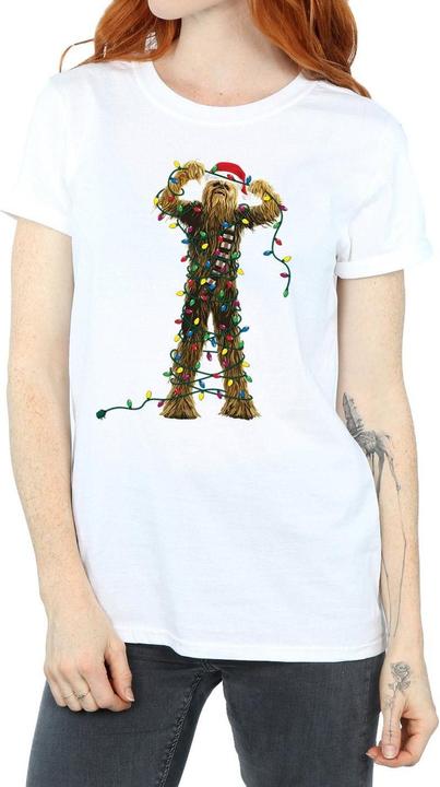 Star Wars Chewbacca Christmas Lights TShirt (3XL)