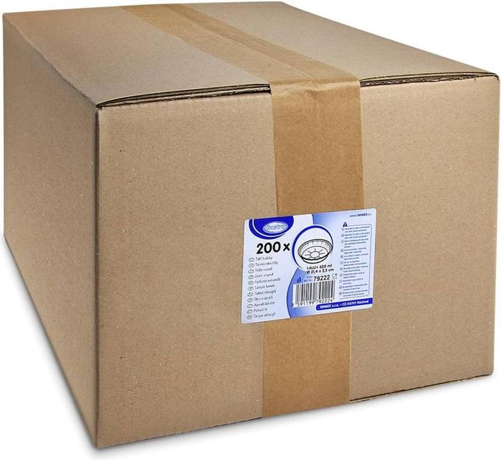 Produktbild Wimex.eu Schale (ALU) rund 214 x 23 mm 620ml - 200 Stück (200 x)
