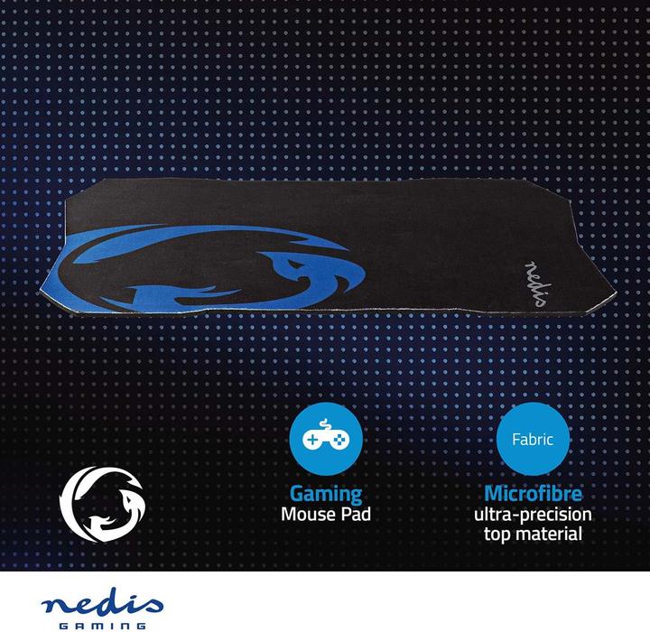 Immagine prodotto Nedis Tappetino per mouse da gioco M (L)