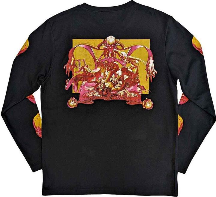 Immagine prodotto Black Sabbath Bloody Sabbath Maglietta Stampa sul Retro e sulle Maniche Manica Lunga Adulto Unisex (S)