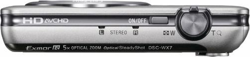 Produktbild Sony DSC-WX7, 16 MP, 5x WW-Zoom, 3D, FullHD, Silber