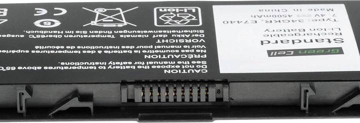Actual product image GreenCell Laptop Battery for Dell Latitude E7440 / E7450 (4 Cells, 4500 mAh)