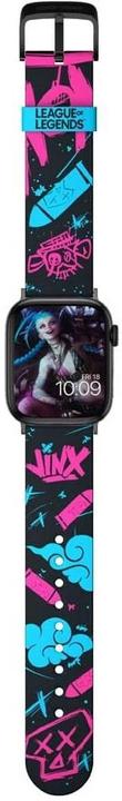 Produktbild Moby Fox League of Legends bracelet pour smartwatch Jinx Graffiti (22 mm, Edelstahl, Silikon)