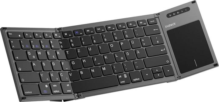Produktbild Inateck Keyboard 06101 steel gray (KB06101 steel gray) (DE, Kabellos)