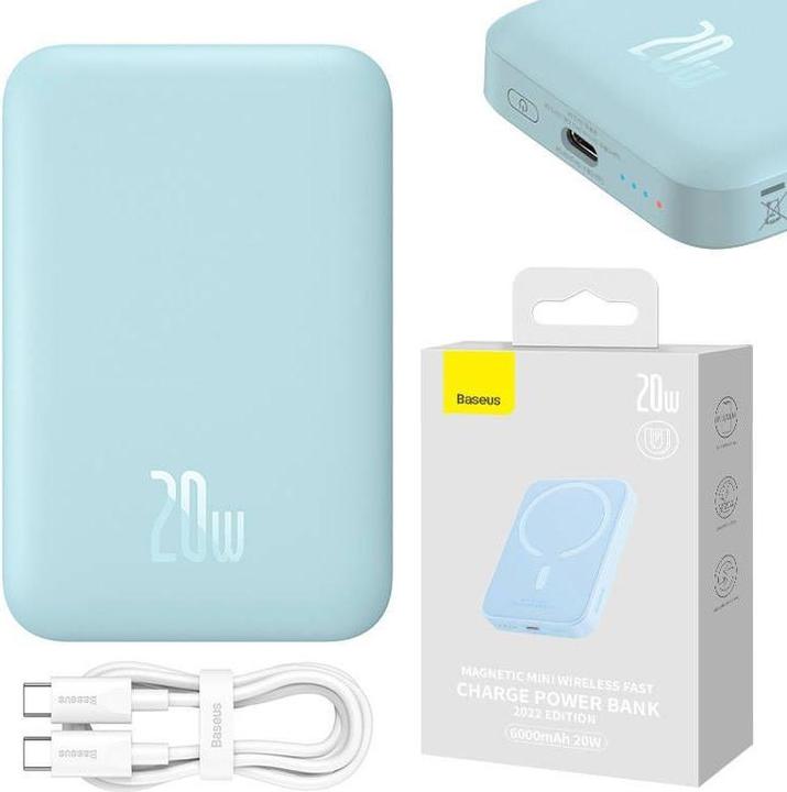 Produktbild Baseus Magnetic Mini (6000 mAh, 20 W, 23.10 Wh)