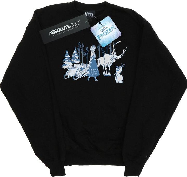 Disney Frozen Anna Sven And Olaf Sweatshirt