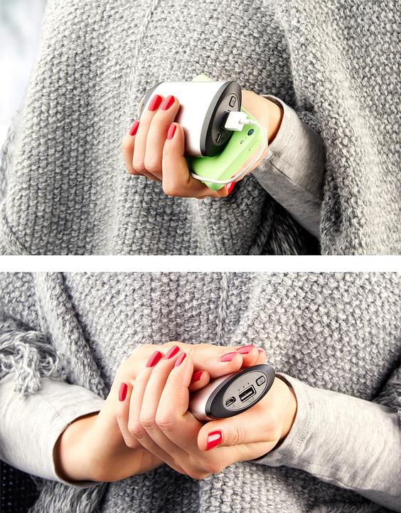 Immagine prodotto Revolt Set di 2in1 Powerbanks con scaldamani