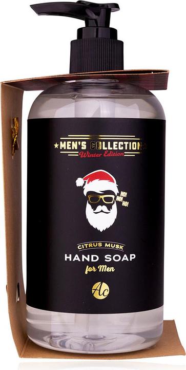 Accentra Seifenspender mit Handseife für Männer inkl. Flaschenöffner (Handseifenspender, 400 ml)
