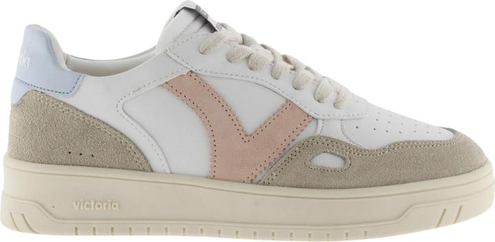 Actual product image Victoria Women's leather-effect low-top Trainers (41)