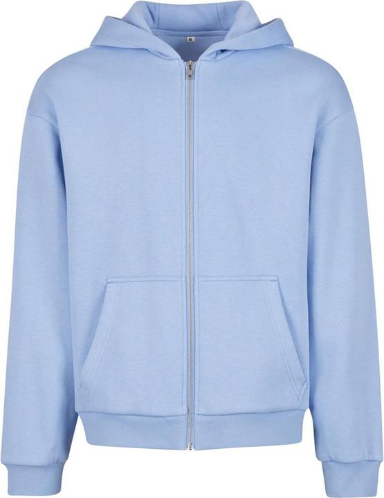 Build Your Brand Hoodie mit durchgehendem Reissverschluss