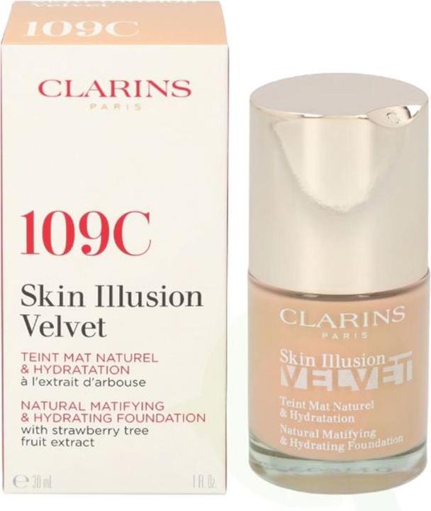 Actual product image Clarins Skin Illusion Velvet No.109C Wheat (#109)
