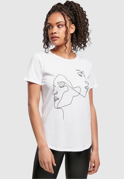 Actual product image Mister Tee Ladies One Line Fit Tee - 15171 (M)