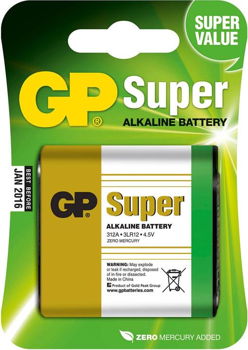 Produktbild GP Batteries Alkaline Rundzellen (1 Stk., 3R12, 2700 mAh)