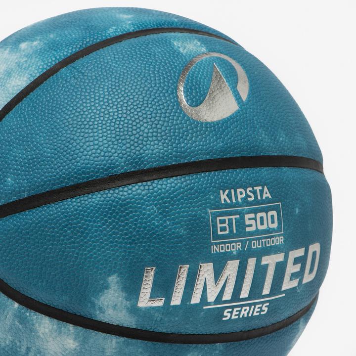 Actual product image Tarmak Basketball Grösse 7 - BT500 Touch blau (7)