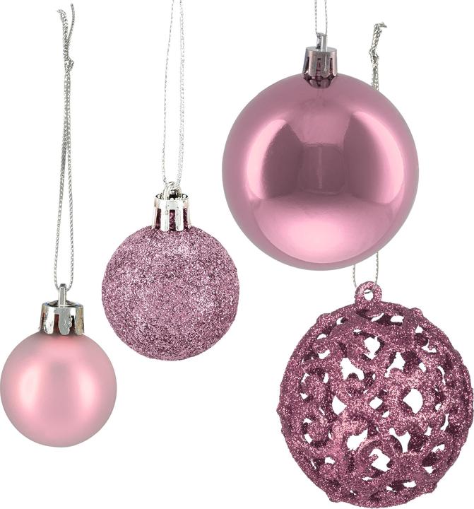 Produktbild Relaxdays Weihnachtskugeln-Set (50 -teilig)