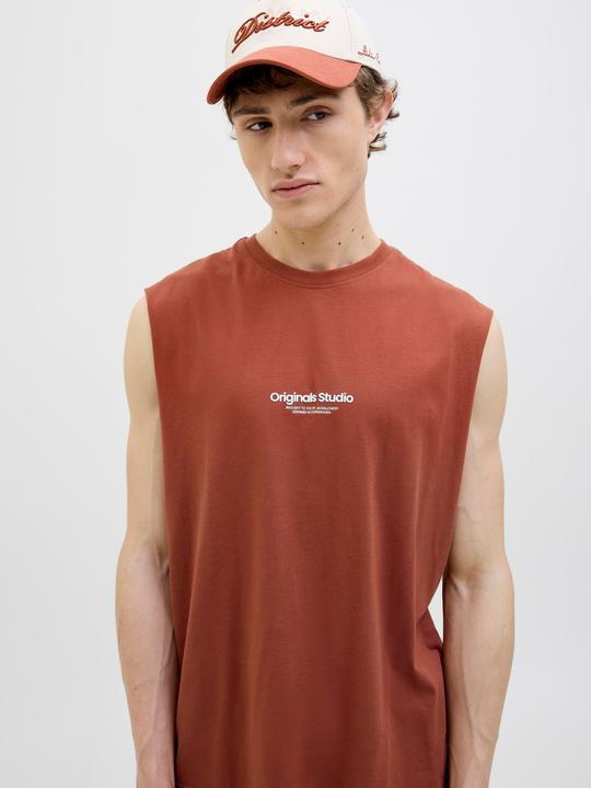 Produktbild Jack & Jones Gedruckt Rundhalsausschnitt Tanktop Tanktop (XS)