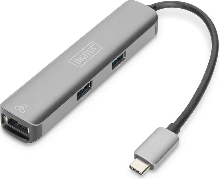 Produktbild Digitus USB-C™ Dock, 5-Port (USB-C, 5 Ports)