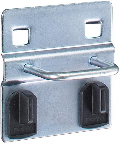 Actual product image Bott U holder W60xD31mm galvanised suitable for perforated plates