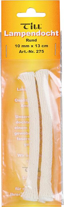Till-Zündfix Lampendocht rund für Bambusfackeln 13cm Ø10mm 2 Karte
