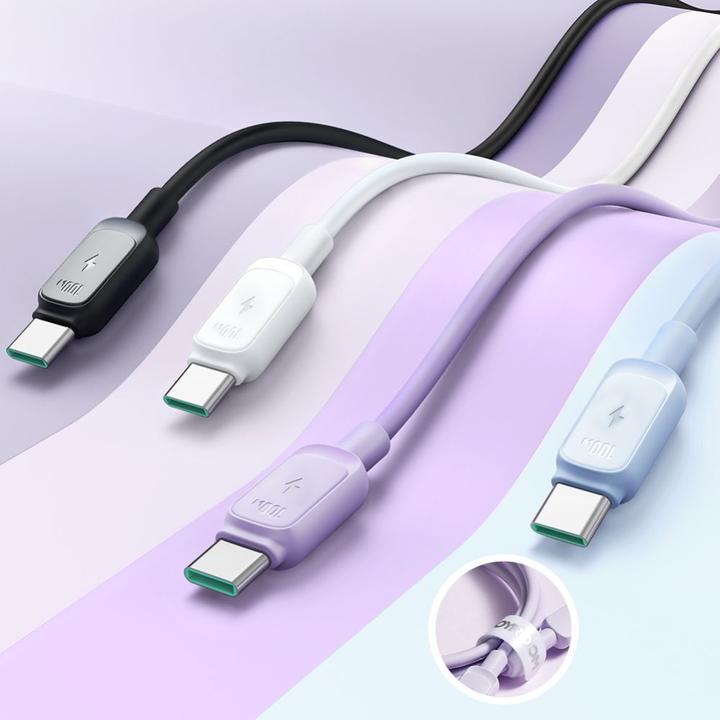 Produktbild Joyroom Color Series USB-C - USB-C Cable 100W, 1.2m - Purple (1.20 m, USB 3.0, 100 W)