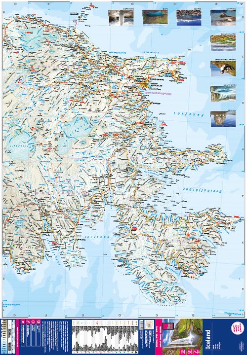 Immagine prodotto Mappa Islanda / Islanda (1:425.000)
