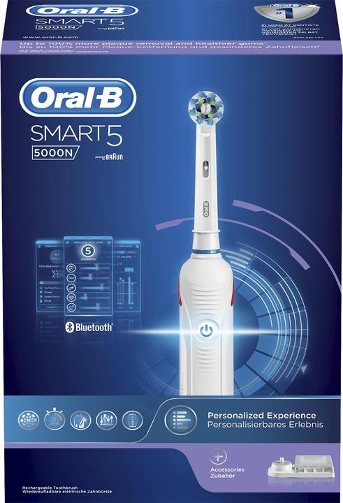 Produktbild Oral-B Smart 5 5000N Erwachsener Rotierende-vibrierende Zahnbürste (Oszillierende Zahnbürste)