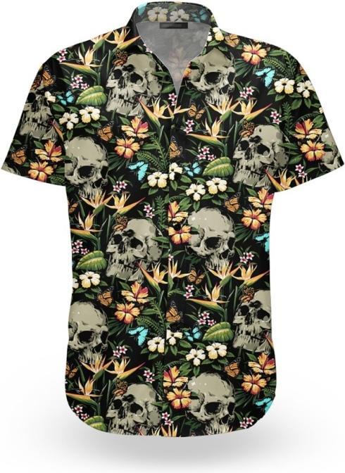 Loose Riders Tropical Skulls Jersey Part (S)