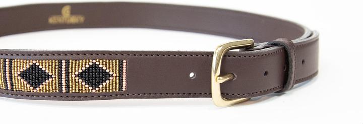 Actual product image Kentucky Horsewear Handmade beaded belt (L)