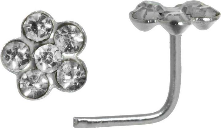 Immagine prodotto Bijouteria Piercing per naso (Vetro (di orologio), Argento 925)