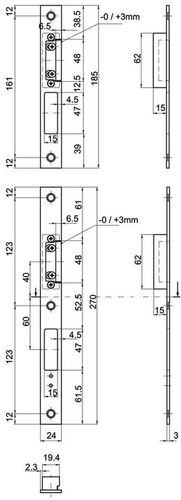 Produktbild MSL Flachschliessbleche BV-24421 VariFlex (Schliessblech)