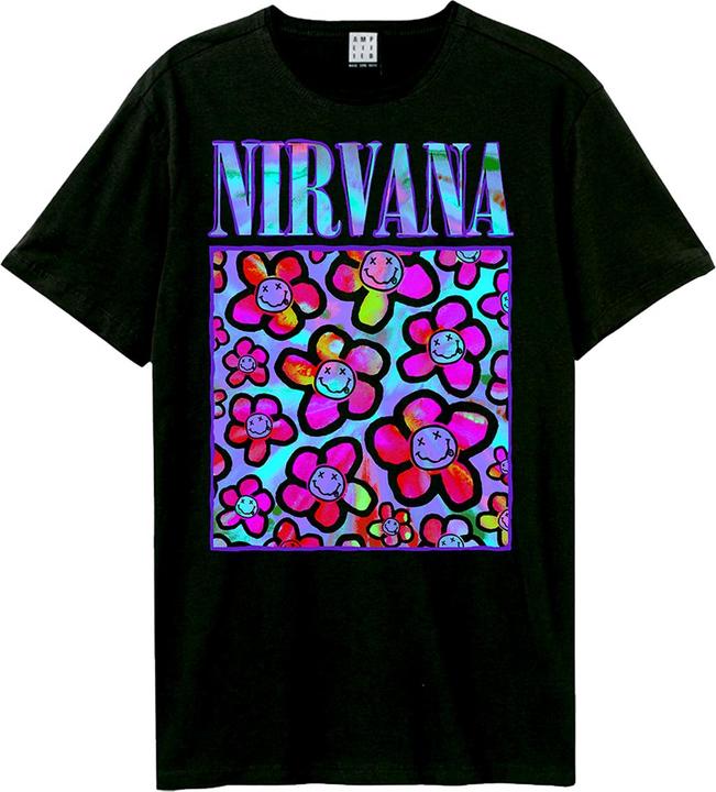 Amplified Neon Flowers TShirt