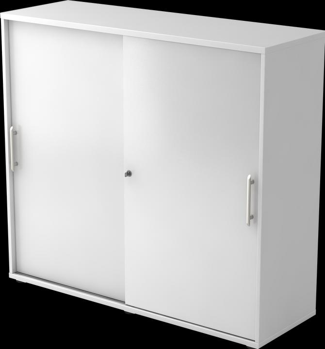 Image du produit Hammerbacher FINO - Armoire à portes coulissantes (120 x 40 x 110 cm)