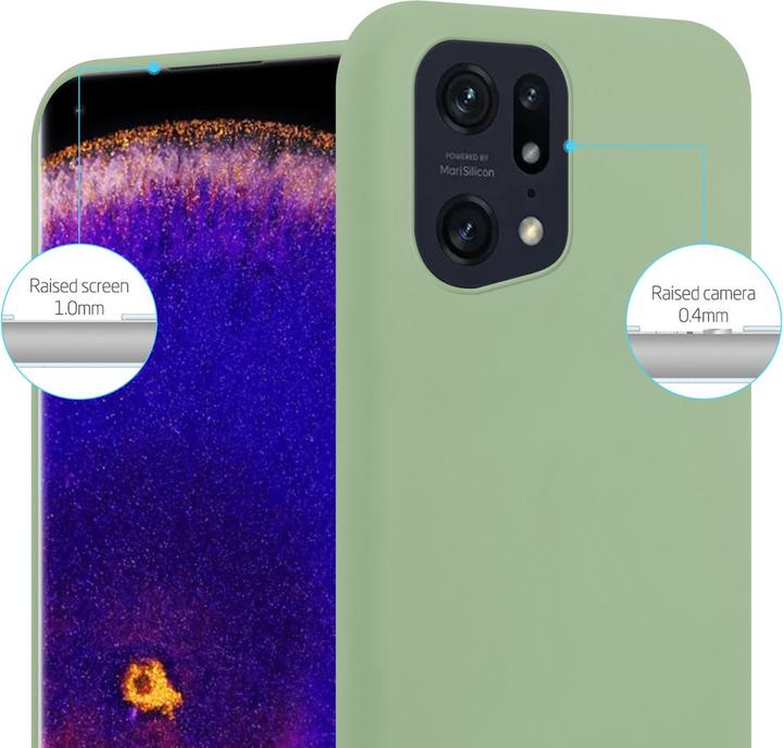 Image du produit Cadorabo TPU Candy Housse pour Oppo FIND X5 PRO (Oppo Find X5 Pro)