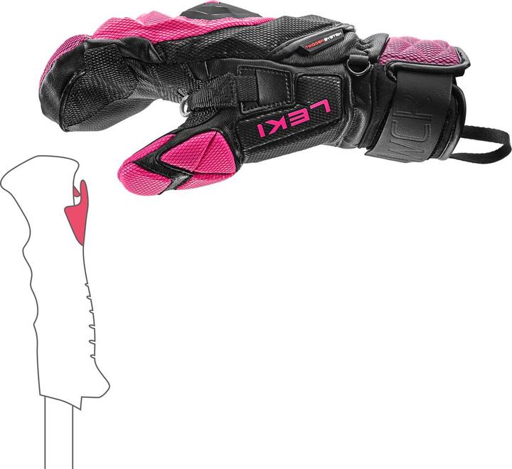 Actual product image Leki WCR Venom SL 3D Mitt (S)
