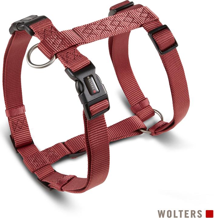 Actual product image Wolters Professional Harness for Pug & Co. Size M 40-55 cm x 1,5 cm rust red (Dog, General)