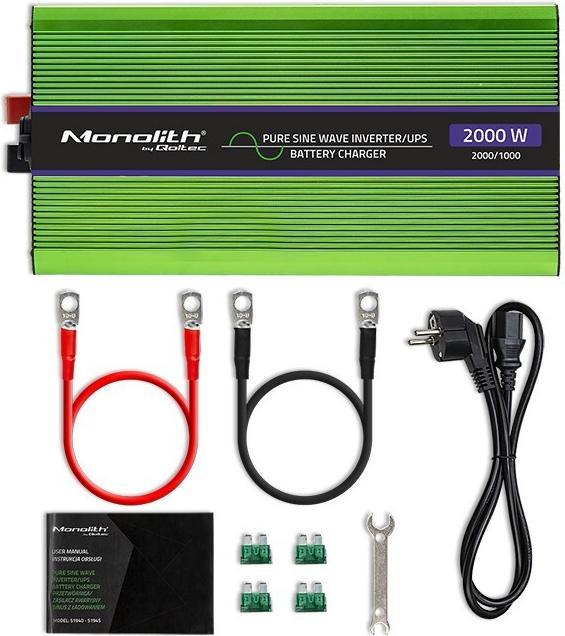 Immagine prodotto Qoltec Pure Sine Wave Inverter Monolith