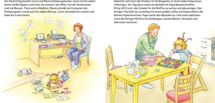 Produktbild LESEMAUS: Conni hat Geburtstag (Deutsch, Liane Schneider, Janina Görrissen, 2024)